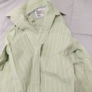 American eagle button up
